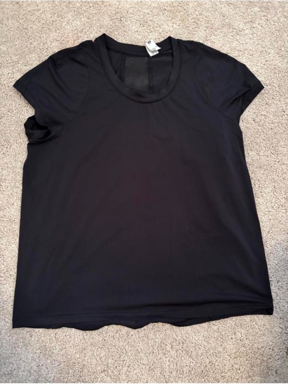 Classic Black Scoop Neck Women’s Tee